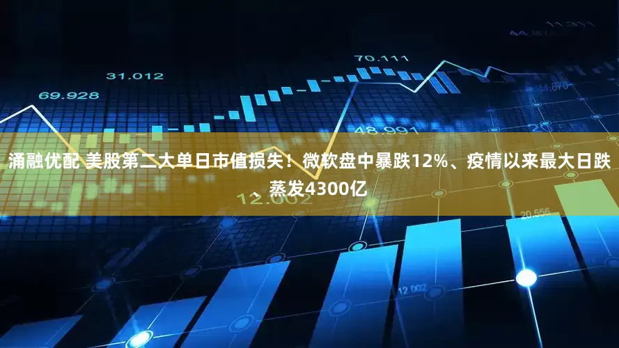 涌融优配 美股第二大单日市值损失！微软盘中暴跌12%、疫情以来最大日跌、蒸发4300亿